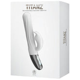Titanz 10 Functions Thrusting Rabbit Rechargeable Silicone Vibrator Rabbit Vibrators